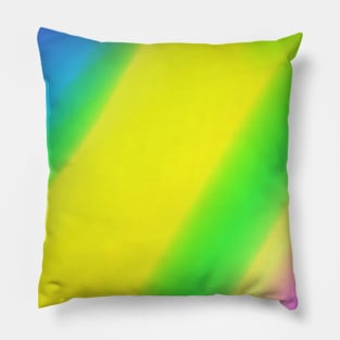 red pink purple yellow green abstract texture Pillow