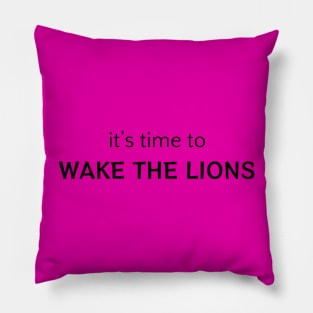 Assemble the lions Pillow