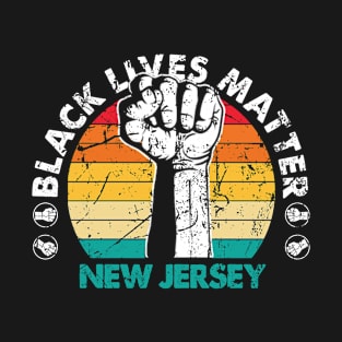 New Jersey black lives matter political protest T-Shirt