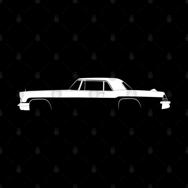 Lincoln Continental Mark II Silhouette by Car-Silhouettes