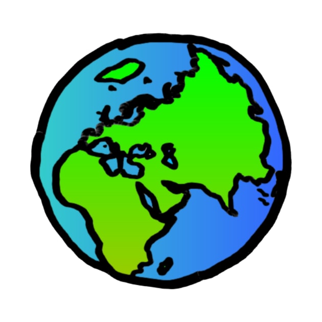 world globe by ghjura