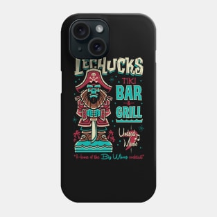 Lechucks Tiki Bar - Monkey Island - Retro Video Game Ghost Pirate Phone Case