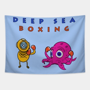 Deep Sea Boxing Tapestry