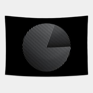 Striped Disc 2 Tapestry