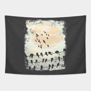 Birds, SUN SHINE Tapestry