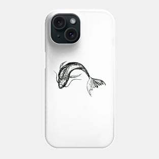 Fish doodle Phone Case