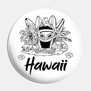 Hawaii Family Vacation Matching Pin