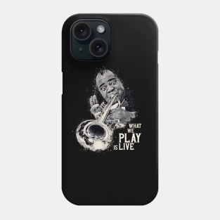 louis armstrong Phone Case