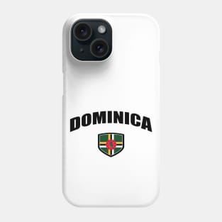 Dominica National Flag Shield Phone Case