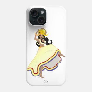 Chia - Moon Goddess, Colombian Goddess Phone Case