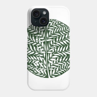 Green leaves Phone Case