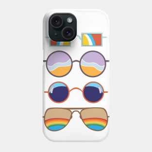 Fun Sunglasses Illustration Phone Case