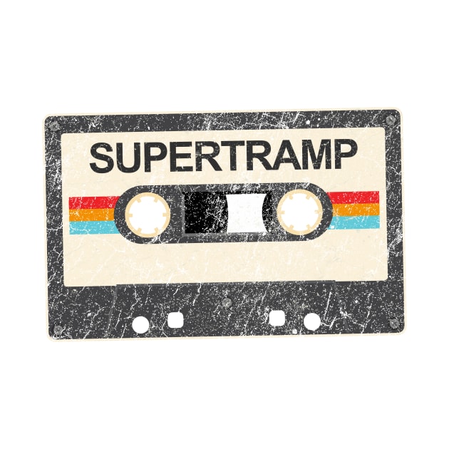 kurniamarga vintage cassette tape Supertramp by kurniamarga.artisticcolorful