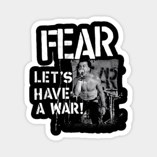 FEAR BAND Magnet