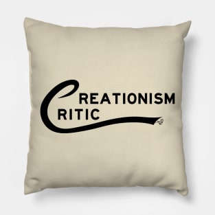 Creationism Critic by Tai's Tees Pillow