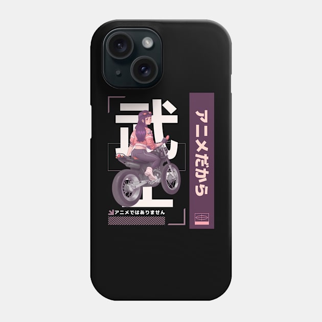 Anime Girl It's Not Cartoons It's Anime l Otaku Anime Lover Phone Case by star trek fanart and more