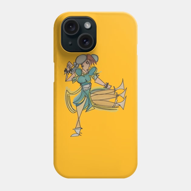 Chun-Li by Pollux Phone Case by WorldofPollux