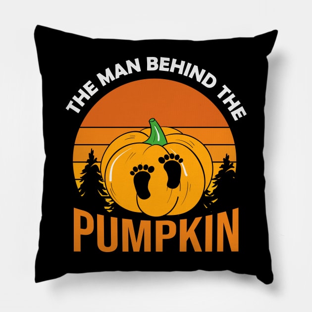 The Man Behind the Pumpkin Pillow by MZeeDesigns