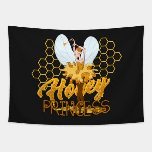 Honey -Honey bee -Honey Princess Tapestry