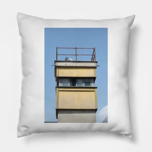 Former watchtower, Berlin Wall Memorial, Bernauer Strasse, Berlin Pillow