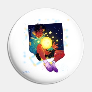 Moon Boy Pin