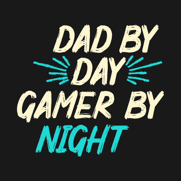 Gamer Dad Gaming Dad Men by Foxxy Merch