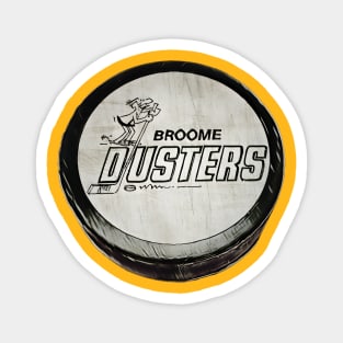 Broome Dusters Ice Hockey Magnet