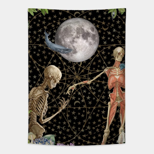 Love and marriage Tapestry by FormsMostBeautiful