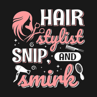 Hairdresser Hairstylist Hairdressing Salon Barber T-Shirt