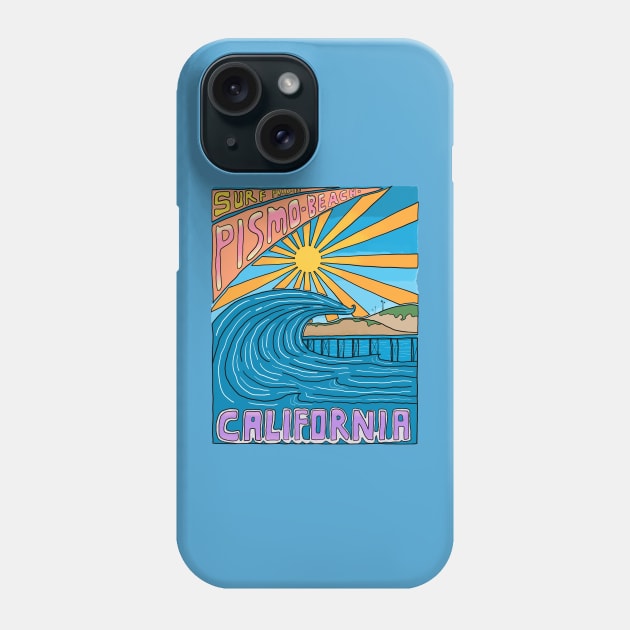 Pismo Beach Phone Case by Yeaha