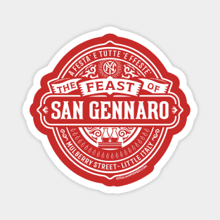 San Gennaro NYC Logo Magnet