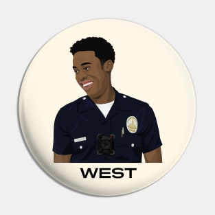 West v1 | The Rookie - Season 4 Pin