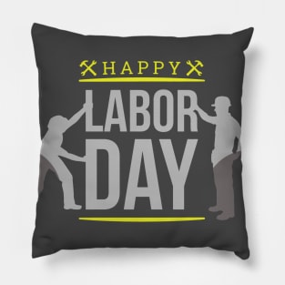 Happy Labor Day, American Flag Labor Day,Military,Patriotic, American Flag Gift, Graphic Tee, Merica, Labor Day Pillow