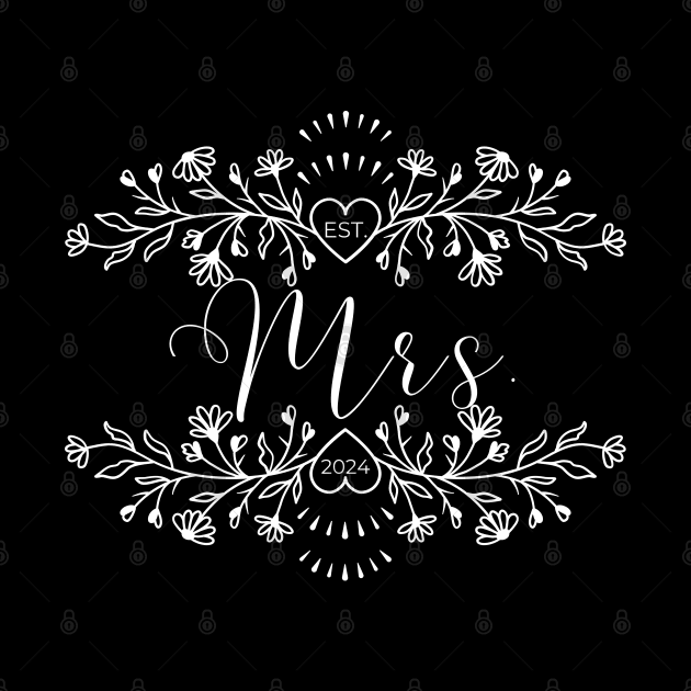 Mrs. Est. 2024 by Janickek Design