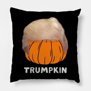 Trumpkin President Trump Halloween Pumpkin Lazy Funny Costume Pillow