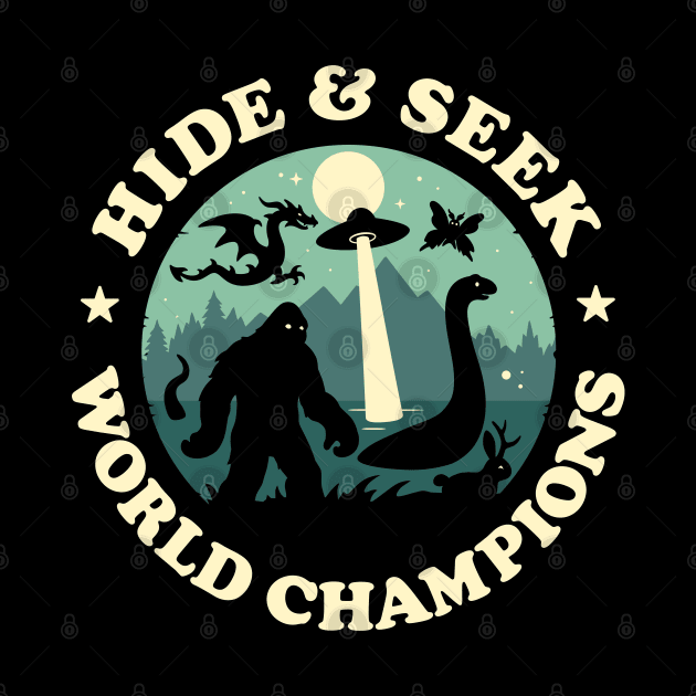 Hide and Seek World Champions by dreambeast.co