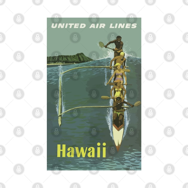 Vintage Travel - Hawaii by Culturio