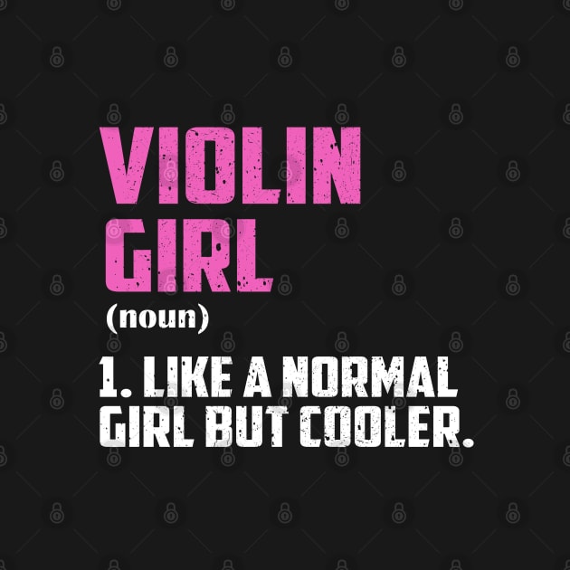 Violin Girl Like A Normal Girl But Cooler by simonStufios