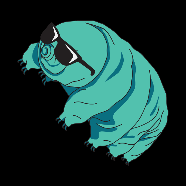 Water Bear Tardigrade Illustration by Giggias