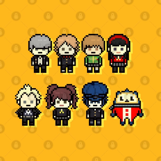 P4 Cast by Tatsu_chan