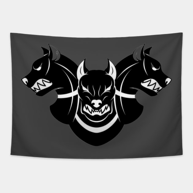 Hades Logo Tapestry by AncientWarriorsLegacies