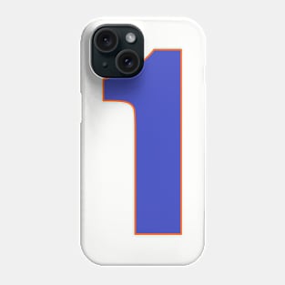 Brave in Blue: 1's Defining edge Phone Case