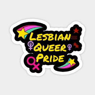 Lesbian queer pride Magnet