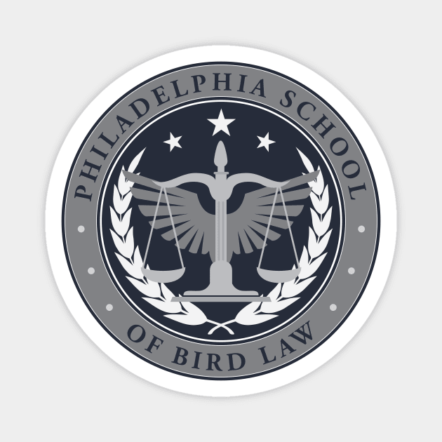 School of Bird Law Magnet by Woah_Jonny