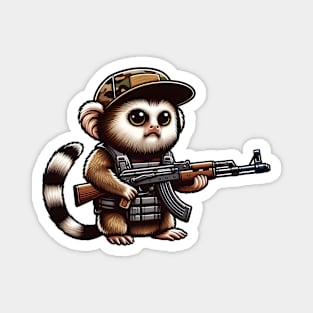 Tactical Marmoset Monkey Magnet