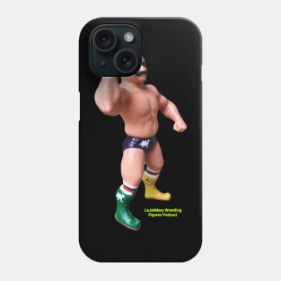 LeJeNdary Wrestling Figures Podcast Green & Yellow Boots Phone Case