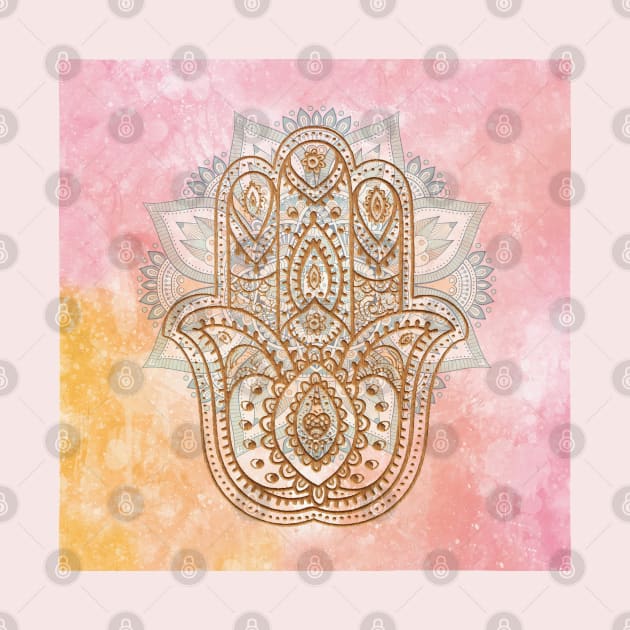 Hamsa - Hand of Fatiman Protection by MysticMagpie