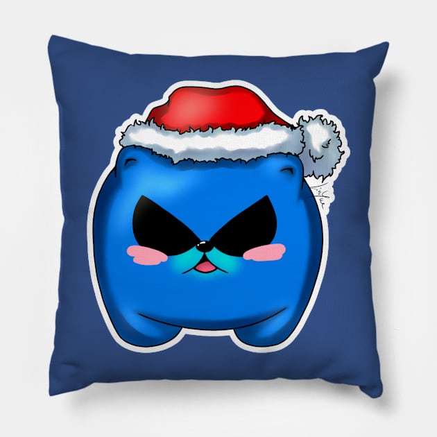 Poku X-Mas Pillow by LinYue