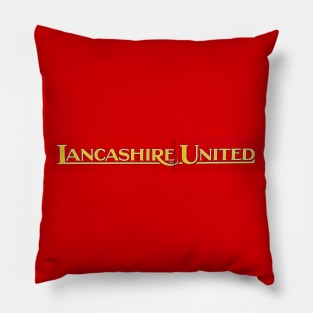 Vintage Lancashire United Transport bus logo Pillow