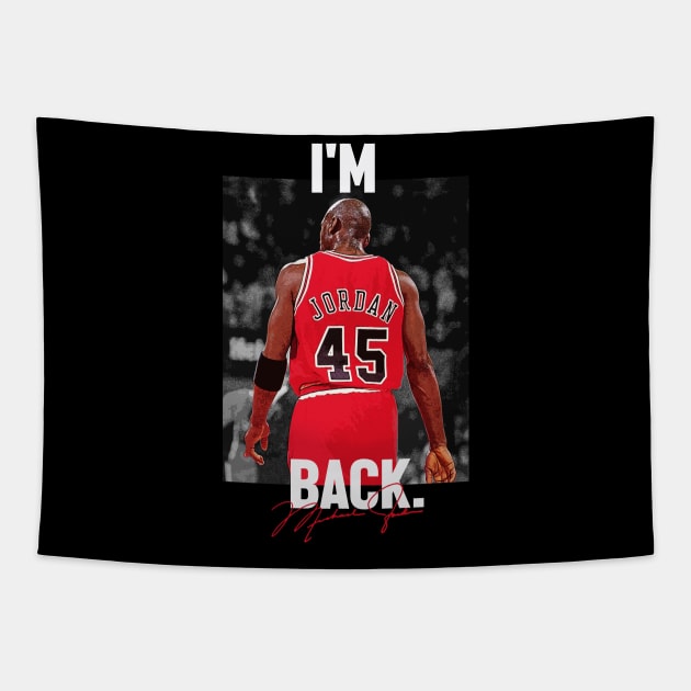 Michael Jordan Tapestry by Juantamad